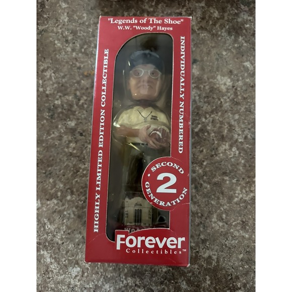 Ohio State Football WOODY HAYES Bobblehead Forever Collectibles 2nd Generation - Picture 1 of 2